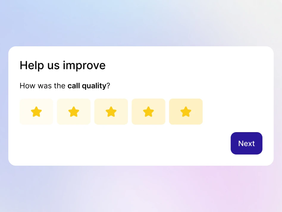 Session Ratings